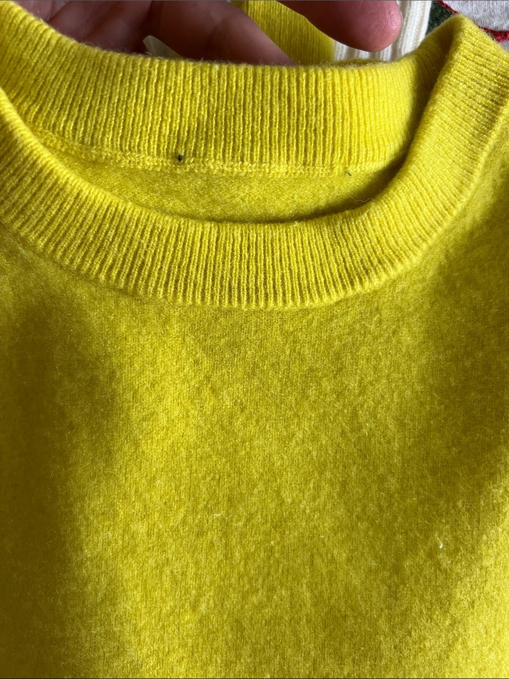 A.P.C. Vibrant Yellow Crewneck Sweater - Picture 2 of 4